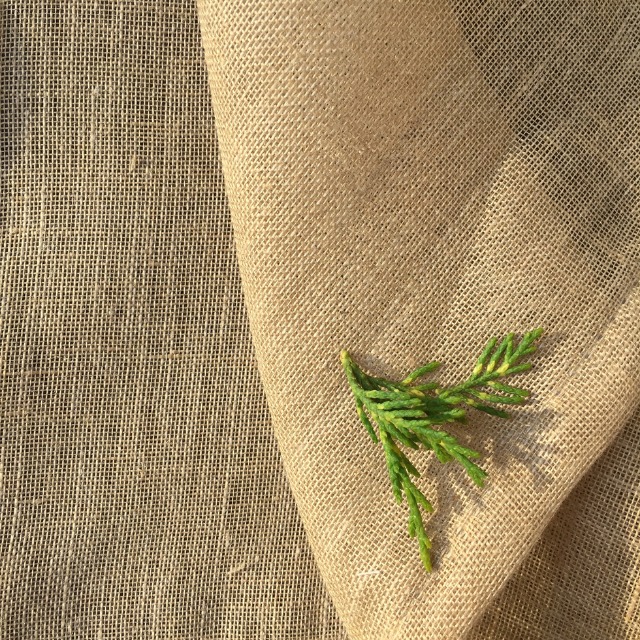 Sustainable custom curtain fabric - Linen sheer