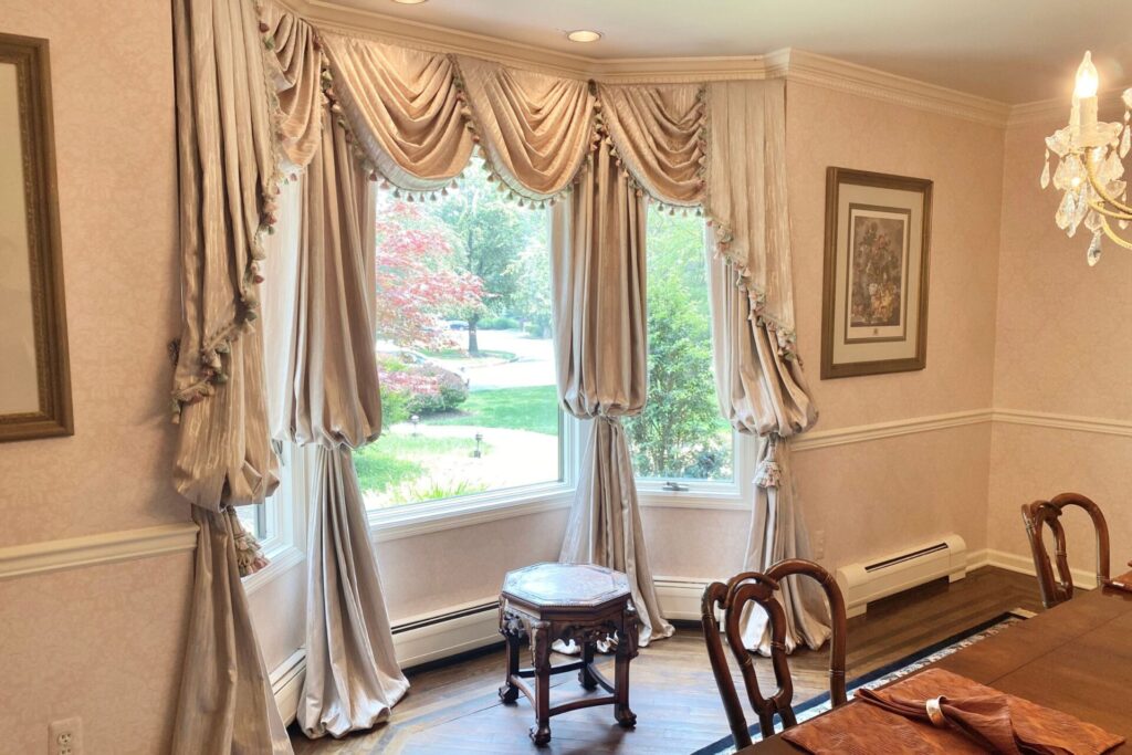 Swags Jabots And Drapes Dining Room Franklin Lakes NJ