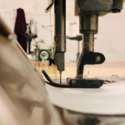 Drapery workroom sewing machine